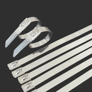 CHINEE Kaiyue CT SL S 33 High Tensile Strength 304 316 Stainless Steel Cable Ties Self Locking Fastener Custom Data Ball Lock Wiring