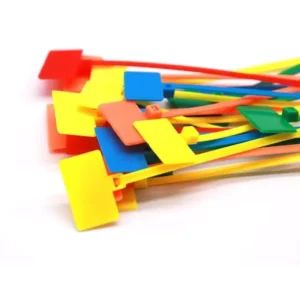 CHINEE Lable Type Nylon Cable Ties 2.5x100mm Colorful Writeable Reusable Plastic Wire Ties for Cable Management Marker
