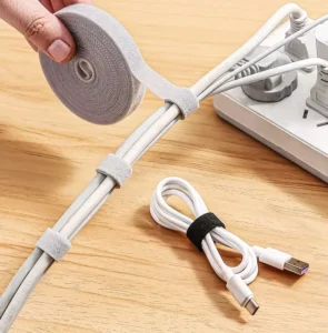CHINEE Magic Loop Tape Cable Manager Data Cable Organizer Fastening Strap Headphone Computer Wire Tie Cable Fixer