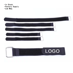 CHINEE Manual Bike Strap with Hook and Loop Velcroes Frame Webbing and Cable Strap Nylon and Polyester Material