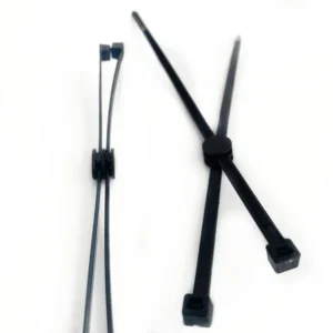 CHINEE Manufacturer Direct Sale Customizable Length Nylon66 Double Locking Cable Ties