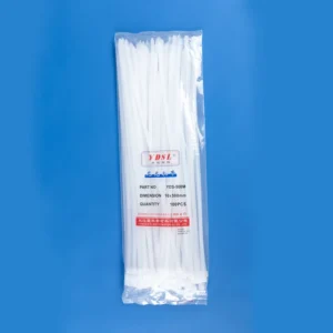 CHINEE Manufacturer Direct Sales UV Protected Self Locking Nylon Cable Tie Customizable Logo Package Big Quantity Zip Ties