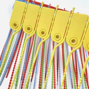 CHINEE Manufacturer Easy to Tear Off With Custom Logo Plastic Seal Cable Tie Tag
