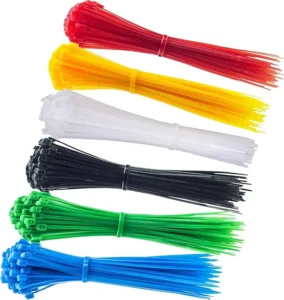 CHINEE Manufacturer Eco-Friendly Self-Locking Nylon Cable Ties 100pcs Plastic with 2.5mm Width 400mm 200mm 250mm Length Options Tie Rap