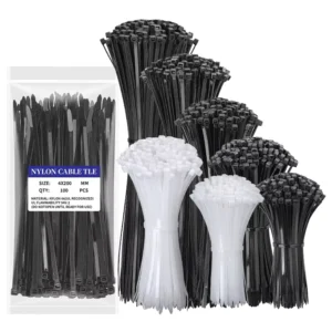 CHINEE Manufacturer Nylon 66 Multi Color Self locking Flexible Plastic Fastener Wire Zip Tie Straps Wiring Accessories Nylon Cable Tie