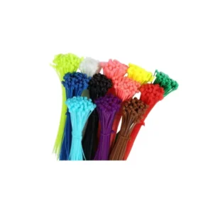CHINEE Manufacturer Nylon 66 Multi Color Self locking Flexible Plastic Fastener Wire Zip Tie Straps Wiring Accessories Nylon Cable Tie