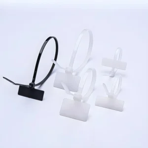 CHINEE Marker Cable Ties Nylon Identification Ties Label and Tag Zip Ties That Can Be Printed with Your Own Logo and Text