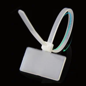CHINEE Marker Cable Wire Nylon Ties Plastic Label Tie Zip Ties Nylon Small Tag Cable Ties Plastic Zip Ties Wire Tie Wrap