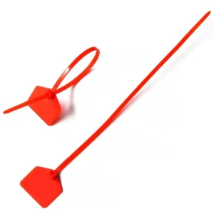 CHINEE Marker Nylon Cable Ties Power Marking Label Colorful Wire Zip Ties Cable Mark Tags Nylon Durable Custom Logo Printed CE ROHS