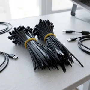 CHINEE Most Popular Stock Price Fast Delivery 2.5mm*100mm Self locking Nylon 66 Cable Ties For Wires Management