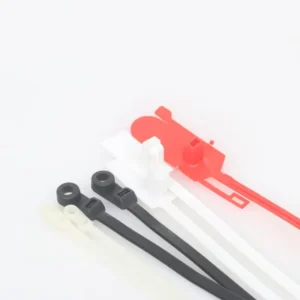 CHINEE Mountable Head Plastic Cable Ties Nylon66 Tie Wrap 5*400 Self locking Zip Tie Manufacturer Factory