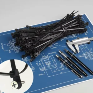 CHINEE Mountable Head Ties Product Name Mount Head 4*150 Screw Zip Tie