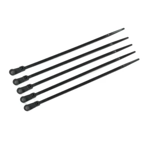 CHINEE Mountable Nylon Cable Ties With Fixing Hole Self Lock Plastic Zip Ties for Wire Mounting Fixing