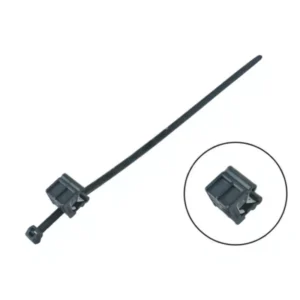 CHINEE Movable Weld Stud Fixing Cable Ties With Push Mount 156 00646 Steel Card Installation Cable Ties
