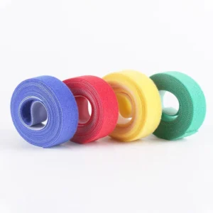 CHINEE Multi Function Recirculating Colorful Velcroes Cable Ties Back to Back Hook and Loop Tape