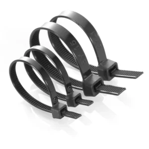 CHINEE Multi Size Self Locking Nylon Cable Ties Corrosion Resistant Anti Aging & Good Insulation for Wire Management
