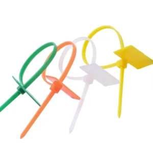 CHINEE Multi color Customization Marker Nylon66 Cable Wire Ties Maker Plastic Tie with Label