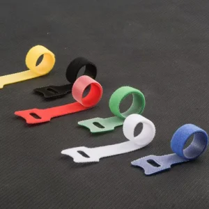 CHINEE Multi function High Quality Fabric Nylon Double Side Cable Ties Soft Back to Back Hook and Loop Strap Tape