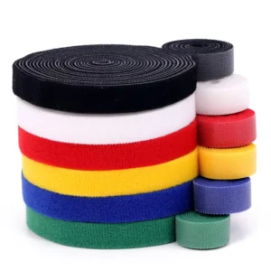 CHINEE Multi function High Quality Fabric Nylon Double Side Cable Ties Soft Back to Back Hook and Loop Strap Tape Velcroes