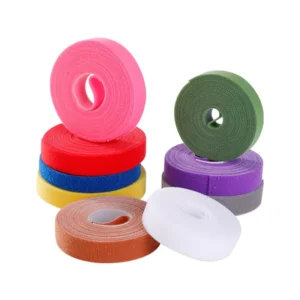 CHINEE Multicolor Strap Self Reusable Fastening Wire Organizer Cord Rope Holder Back to Back Hook Loop for Bathroom Kitchen