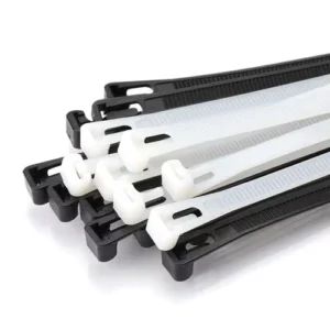 CHINEE New Release Adjustable Zip Ties 200mm Flexible Nylon66 Anti Acid Heat Resistant Reusable Industrial Use Cable Ties