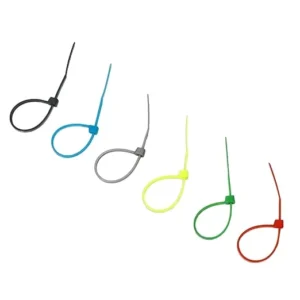 CHINEE New Type Zip Tie Heat Resisting Printed Plastic Zip Ties Oem Plastic Self Locking Cable Tie