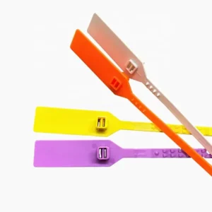 CHINEE Numbered Tamper Tags Supplier Printing Logo Security Seal Big Tag Pull Tight Cable Zip Tie for Garment