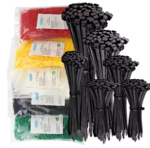 CHINEE Nylon 66 Cable Ties Multicolor Self-Locking Plastic Zip Ties Wraps 4.8*200mm 4.8*300mm Strong