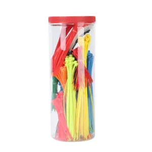 CHINEE Nylon 66 Electrical Wire Cable Zip Ties Self-Locking 100mm Length 2.5mm Width Industrial Use CE ROHS