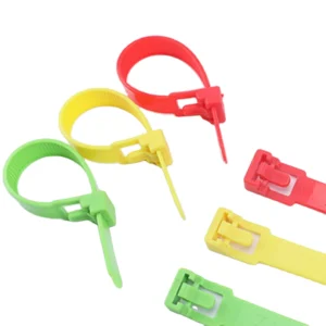CHINEE Nylon 66 Releasable Cable Ties High Quality Twist Tie Suitable for Outdoor Use7.4mm*400mm