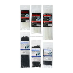 CHINEE Nylon 66 Self Locking Cable Ties 4.8mm X 100mm 280mm ROHS CE 94V 2 Fire Rated Global Standard Chinese Manufacture