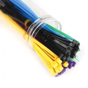 CHINEE Nylon 66 Self Locking Cable Zip Tie 2.5×100 MM 4″ Plastic Tie Straps Plastic Wire Tie