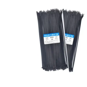 CHINEE HONT Most Popular in Self locking Cable Ties Assorted Sizes 4+6+8+12 Inch for Indoor and Outdoor Use 100 Pack UV Resistant