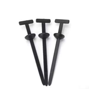 CHINEE Nylon 66 Universal UV Resistant Self Locking Cable Ties Black 5mm X 90mm for Car Repairs Engine Fender Liner Mudguard Trunk