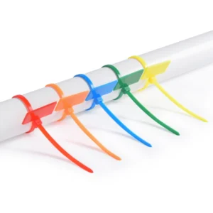 CHINEE Nylon Cable Marking Labels Sealed With Self locking Teeth Plastic Machine Tie Items 100 Pieces bag 4*150mm