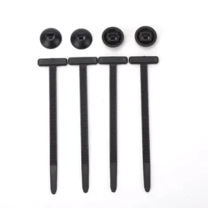 CHINEE Nylon Cable Tie Buckle Plastic Cable Ties UV Resistant Black Zip Ties for Car Daily Repair