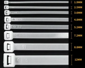 CHINEE Nylon Cable Tie Manufacturer Plastic 66 Cable Ties Nylon Buckle Self-locking Premium Nylon Cable Wire Ties