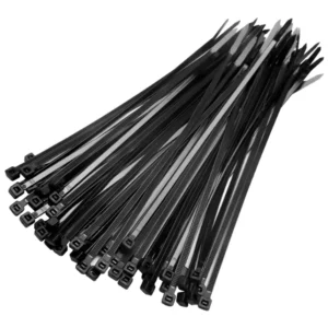 CHINEE Nylon Cable Ties Manufacturer 3*100 4*200 5*300 Black and White Self locking Plastic Cable Ties and Buckles