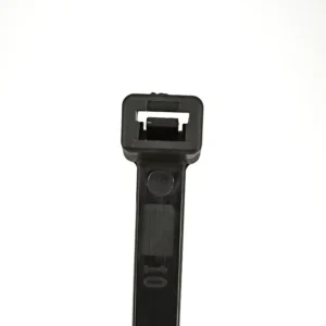 CHINEE Nylon Cable Ties PA66 Self Locking UV Resistant Black Special Temperature Plastic Zip Ties 111 01480
