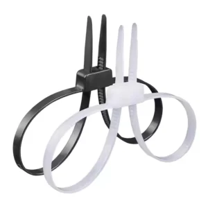 CHINEE Nylon Cable Ties Plastic Handcuffs Zip Tie Handcuffs Double Head Cable Tie