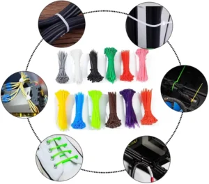 CHINEE Nylon Cable Ties Self locking Plastic Tie Straps 3.6*100mm Nylon Zip Cable Tie