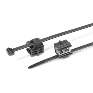 CHINEE Nylon Cable Ties with Edge Clip Clamp EC24 for 3 6mm Plate Thickness 156 03706 156 00909 156 02763 156 00672 156 04080 156 01117