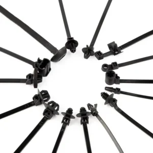 CHINEE Nylon Cable Ties with Release Buckle for Reusable Wire Management