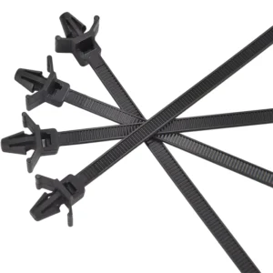 CHINEE Nylon Kinds of Size 3.6*150 Heavy duty Push Mount mountable Aircraft Arrow Head Fixed Binding Wire Cable Strap Zip Tie