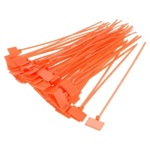 CHINEE Nylon Marker Cable Ties Label Zip Ties Tag Ties That Can Be Printed with Your Own Logo and Text