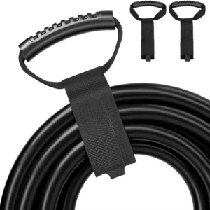 CHINEE Nylon Polyester Heavy Duty Storage Strap with Portable Handle and for Closure for Cable Wire Harness Tie Organizer Band