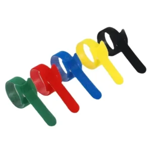 CHINEE Nylon Reusable Fastening Cable Ties Adjustable Cord Ties Cable Management Straps Hook and Loop Cord Organizer Wire Tie