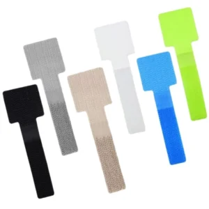 CHINEE Nylon Self-Adhesive Reusable Durable Cable Tie Velcro Hook Loop Adjustable Desk Cord Organizer Straps for Bathroom Kitchen Bag