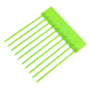 CHINEE Nylon Self-Locking Cable Ties with Eco-Friendly Plastic Container Padlock Seals Secure Container Security Tag