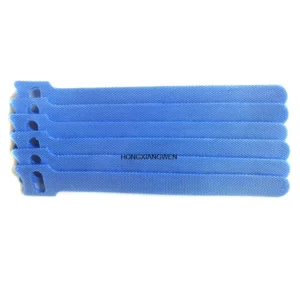 CHINEE Nylon Soft Hookloop Back to Back Strap Thin One Wrap Hook and Loop Reusable Cable Tie